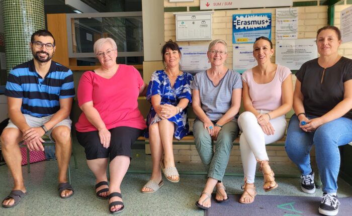 Gruppenfoto der Lehrer:innen aus Valencia und Springe