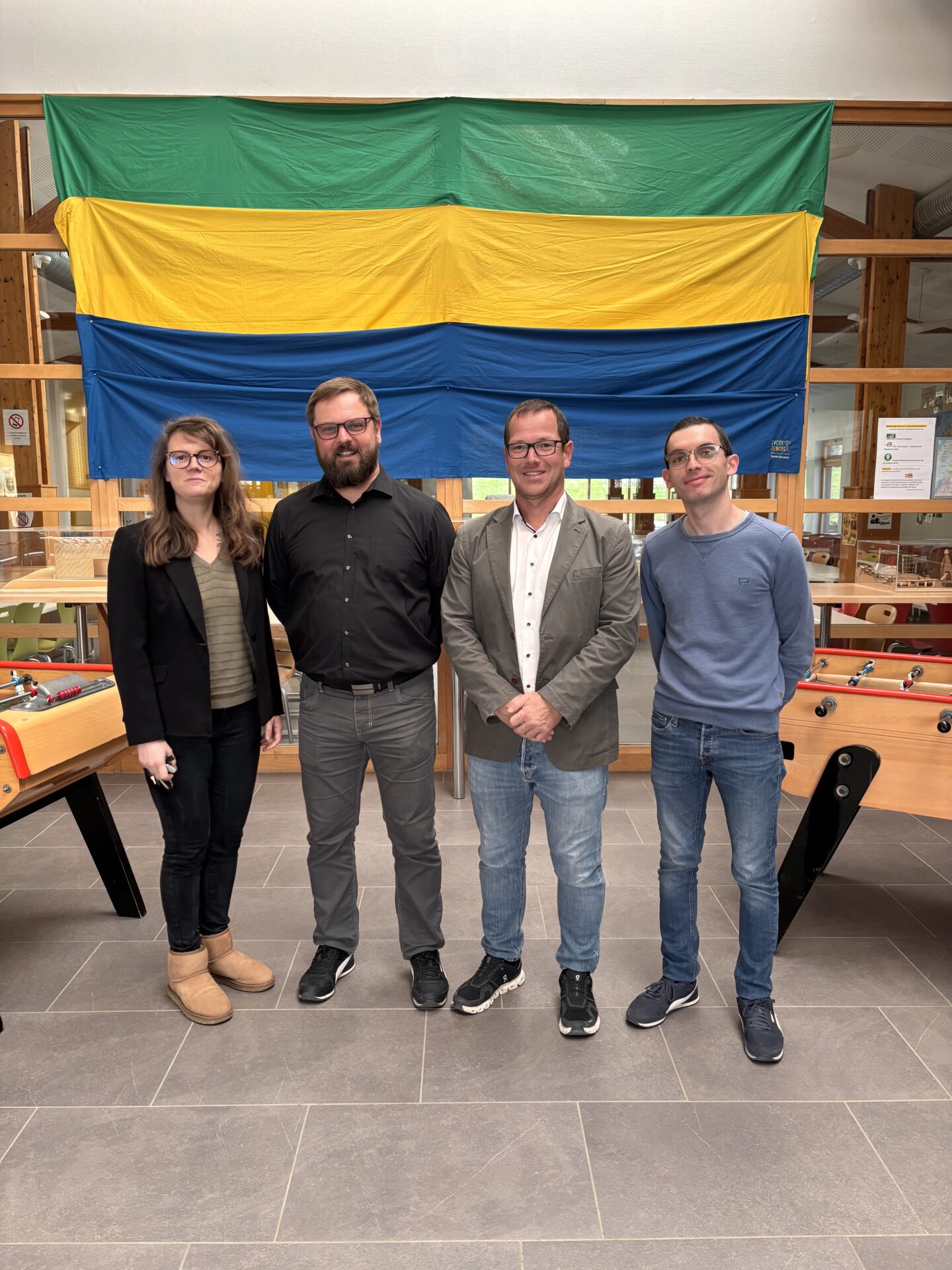 Lehrer:innen der BBS Springe zu Besuch in Mouchard, Frankreich