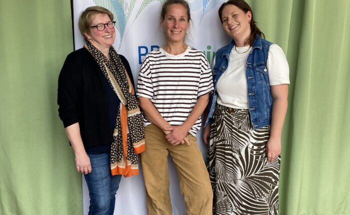 Lehrkräfte (von links) Wibke Lonkwitz (LOW) – Susanne Warkentien (WAK) – Lea Harting (HAR)